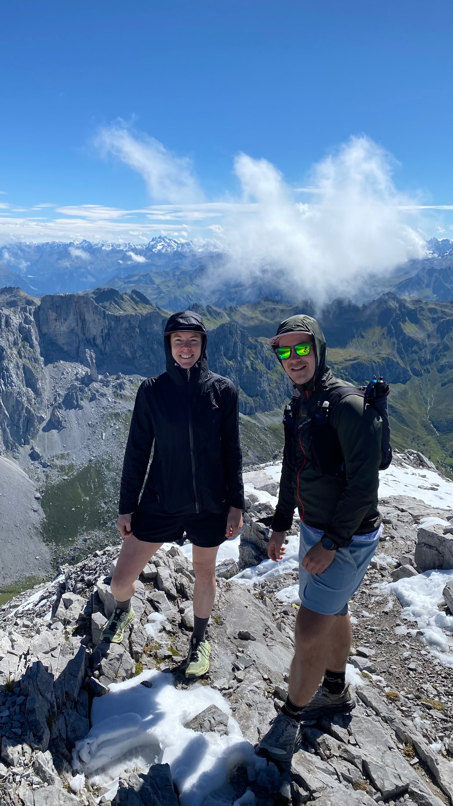 Beginnerstocht trailrunning Innsbruck met gidsen Stefan & Nicky