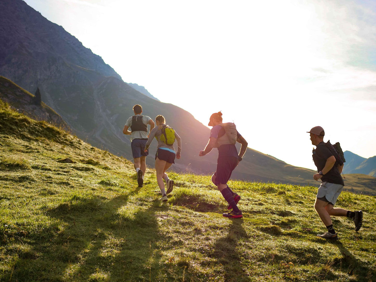 Beginnerstocht trailrunning Innsbruck met gidsen Stefan & Nicky