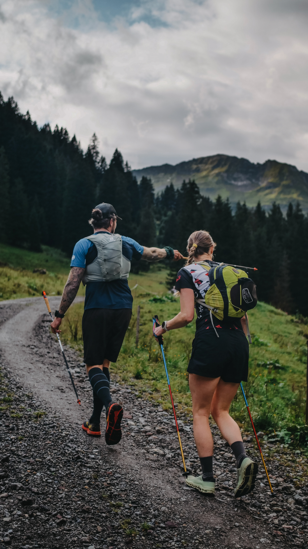 Huttentocht trailrunning Innsbruck met Stefan & Nicky