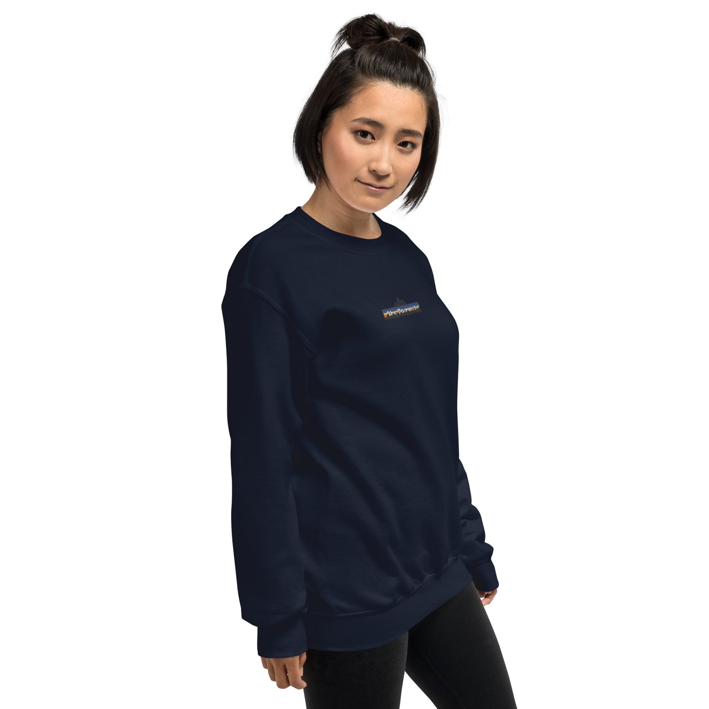 Uniseks sweatshirt - She Summits - Hike more worry less